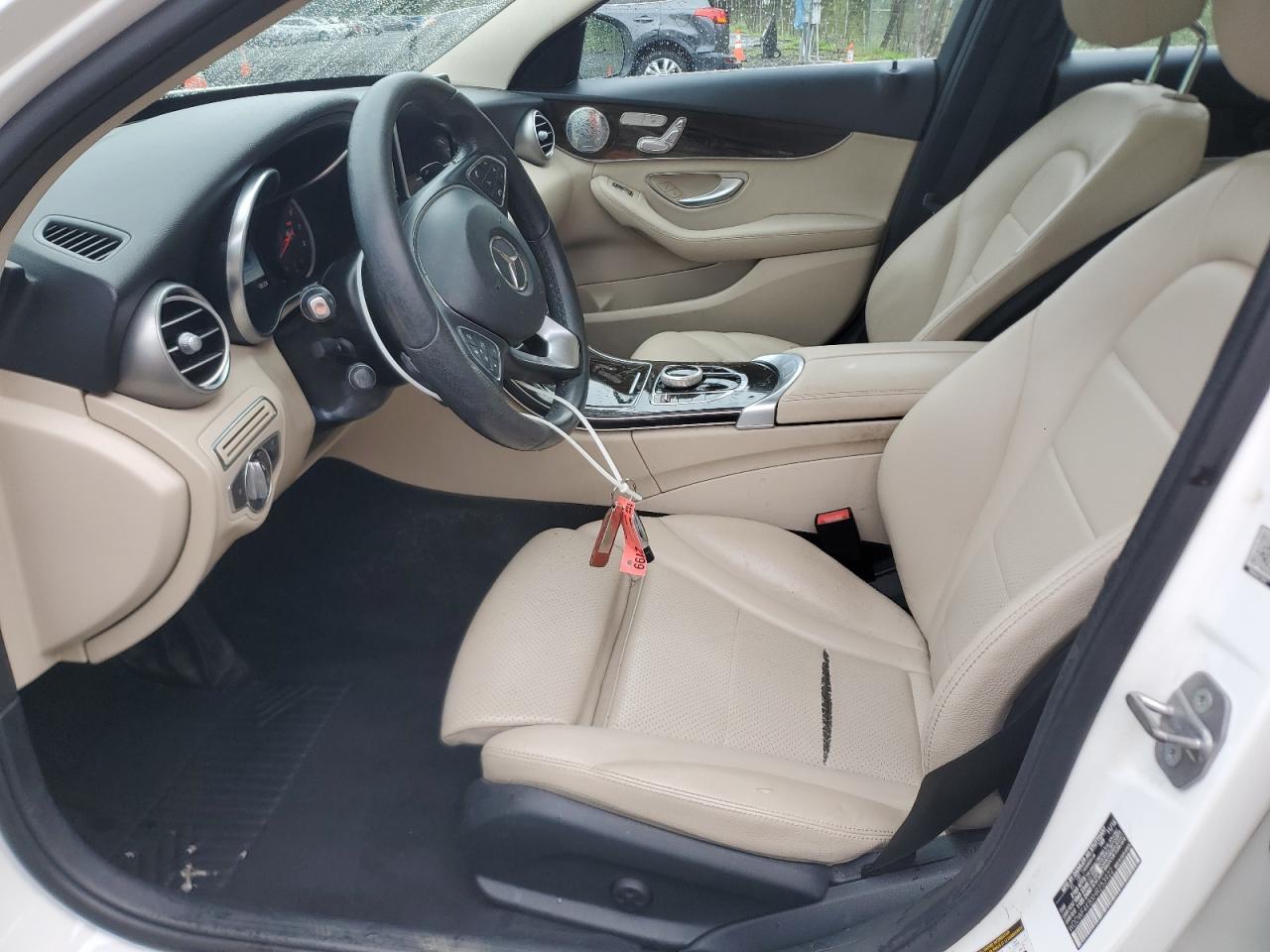 2017 Mercedes-Benz C 300 4Matic VIN: WDDWF4KBXHR253922 Lot: 62067575