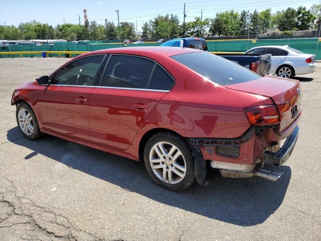 Sedans VOLKSWAGEN JETTA 2017 Maroon