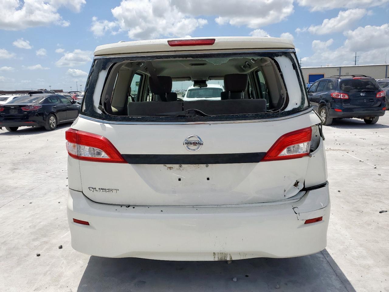 2015 Nissan Quest S VIN: JN8AE2KP1F9128607 Lot: 61864925