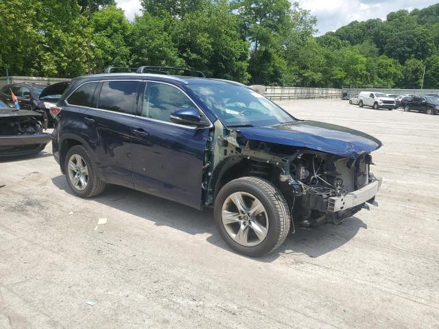 TOYOTA HIGHLANDER 2016 Granatowy