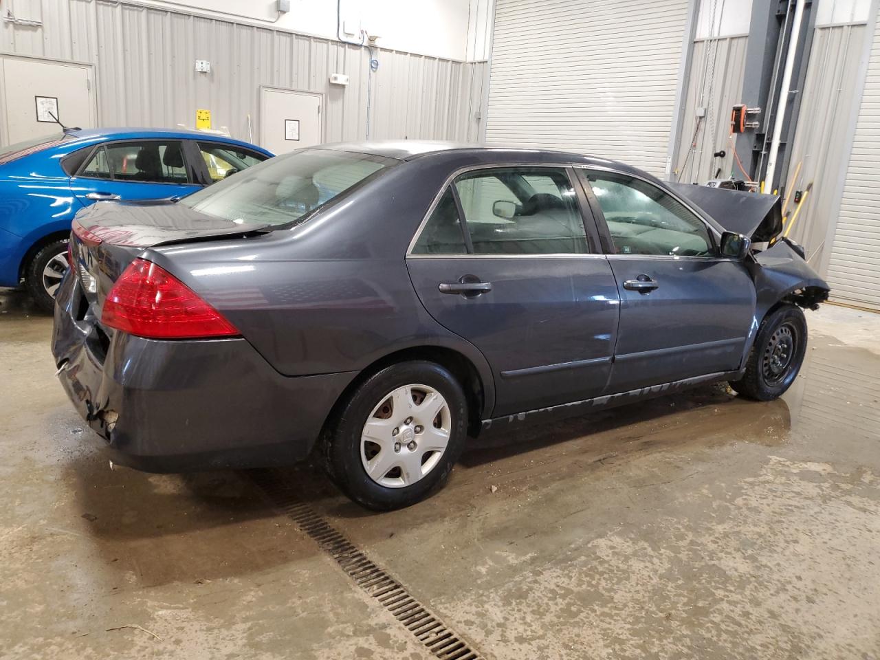 2006 Honda Accord Lx grey null gas 1HGCM55496A180724 photo #4