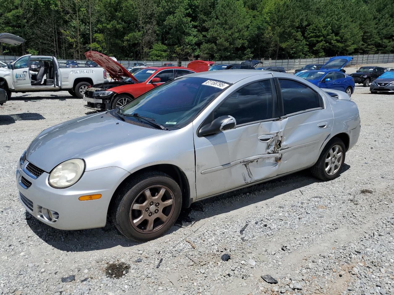 2004 Dodge Neon Sxt за продажба в Gainesville, GA - Side