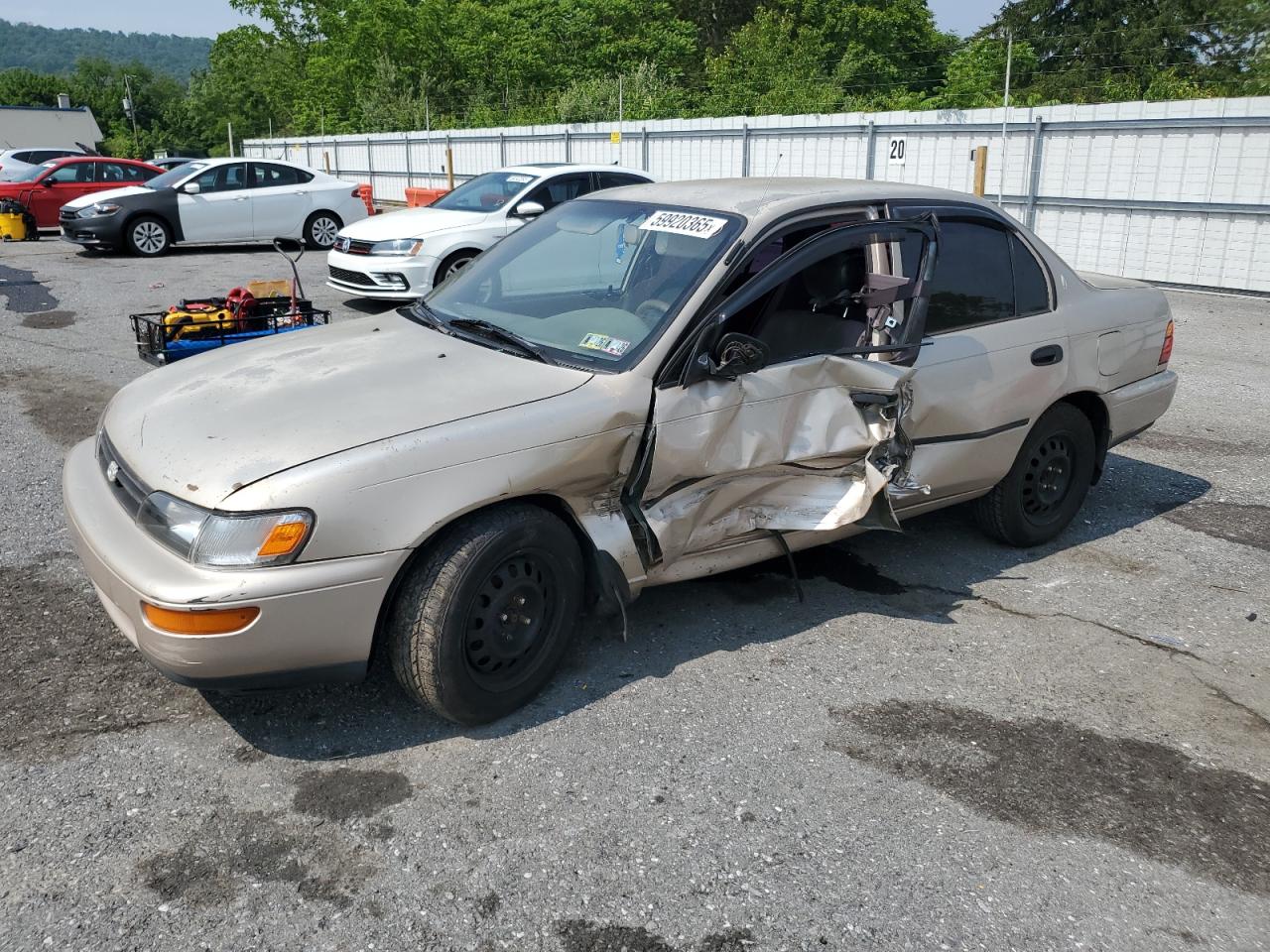 1995 Toyota Corolla на продаже в Grantville, PA - Side