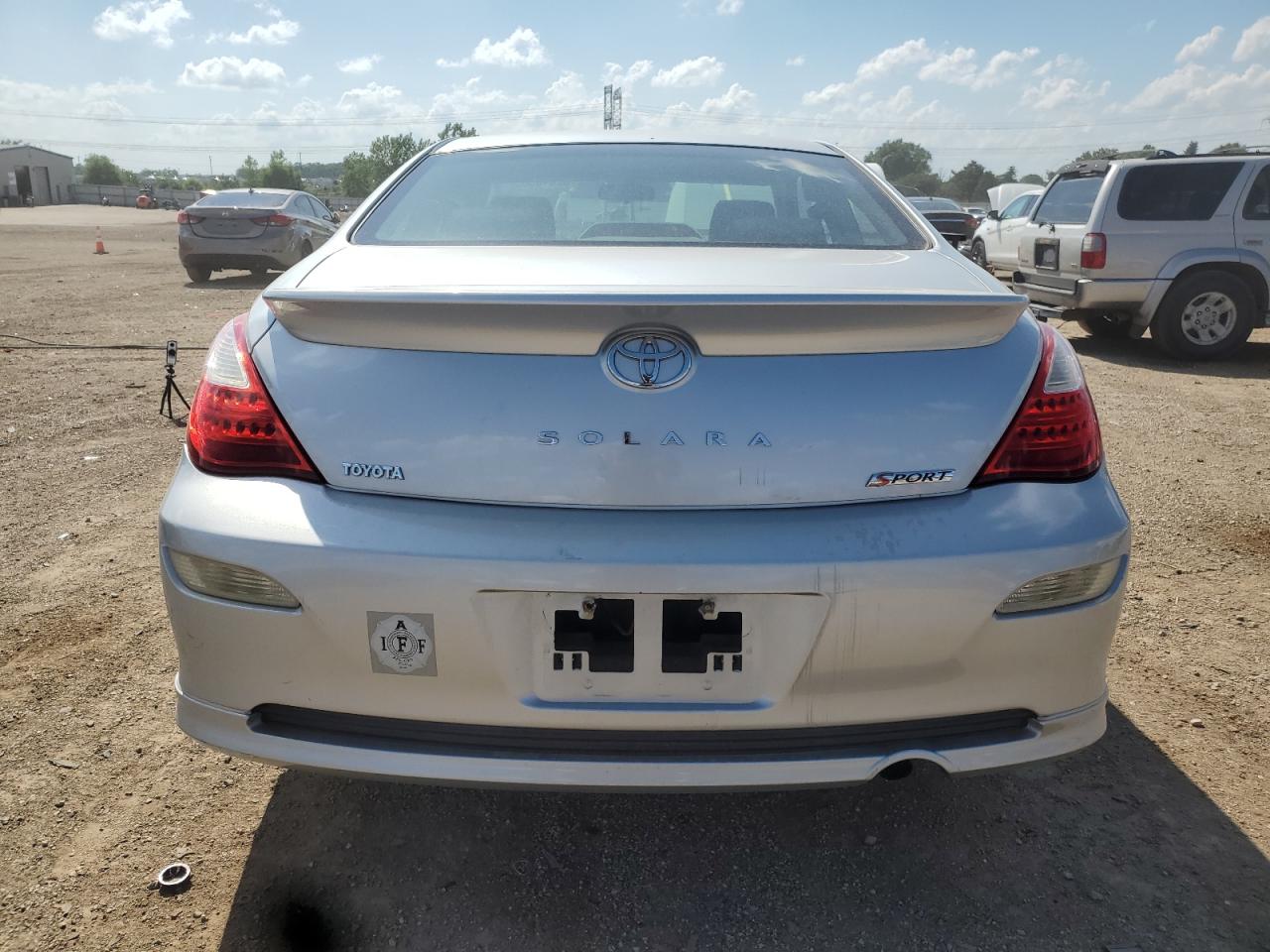 2007 Toyota Camry Solara Se VIN: 4T1CE30P07U757475 Lot: 62348565