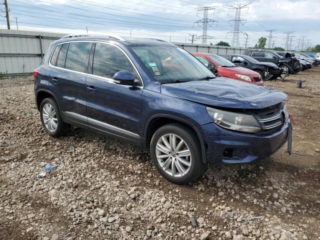  VOLKSWAGEN TIGUAN 2013 Синий