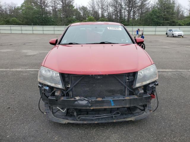  DODGE AVENGER 2013 Czerwony