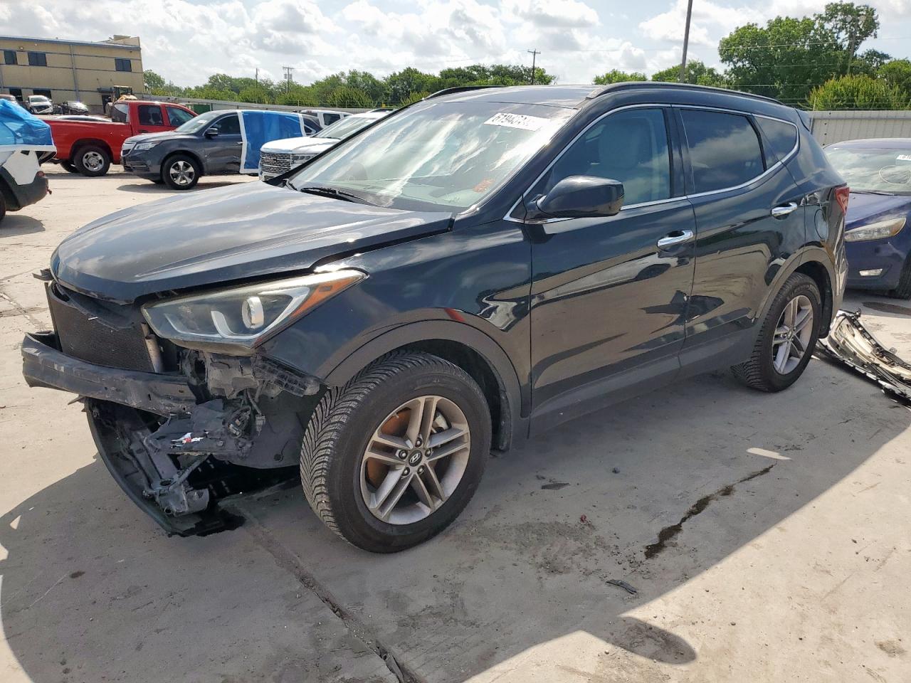 2017 Hyundai Santa Fe Sport на продаже в Wilmer, TX - Front End