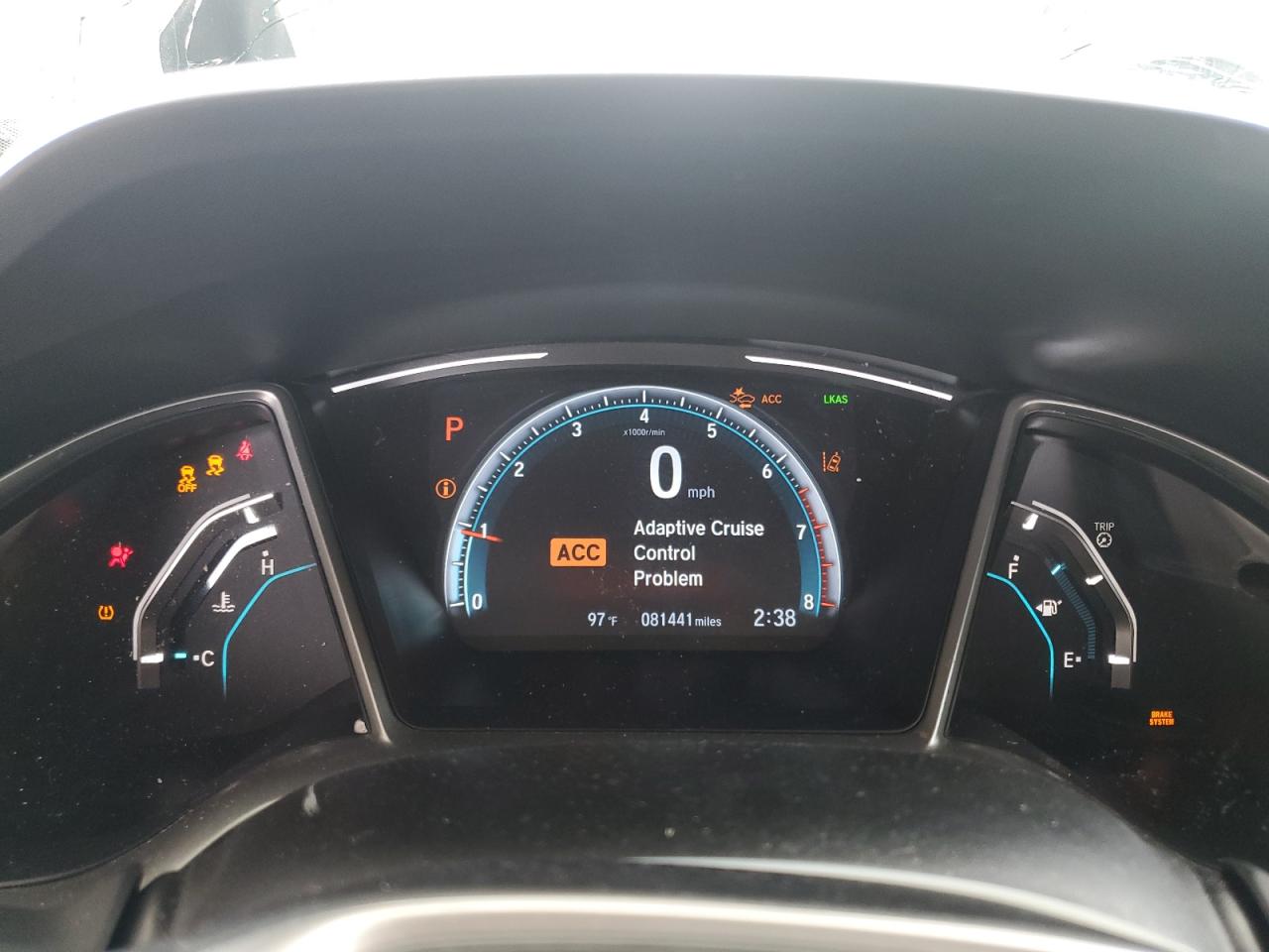 2020 Honda Civic Ex VIN: 19XFC1F39LE016945 Lot: 62293345