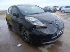 2016 NISSAN LEAF TEKNA for sale at Copart PETERLEE