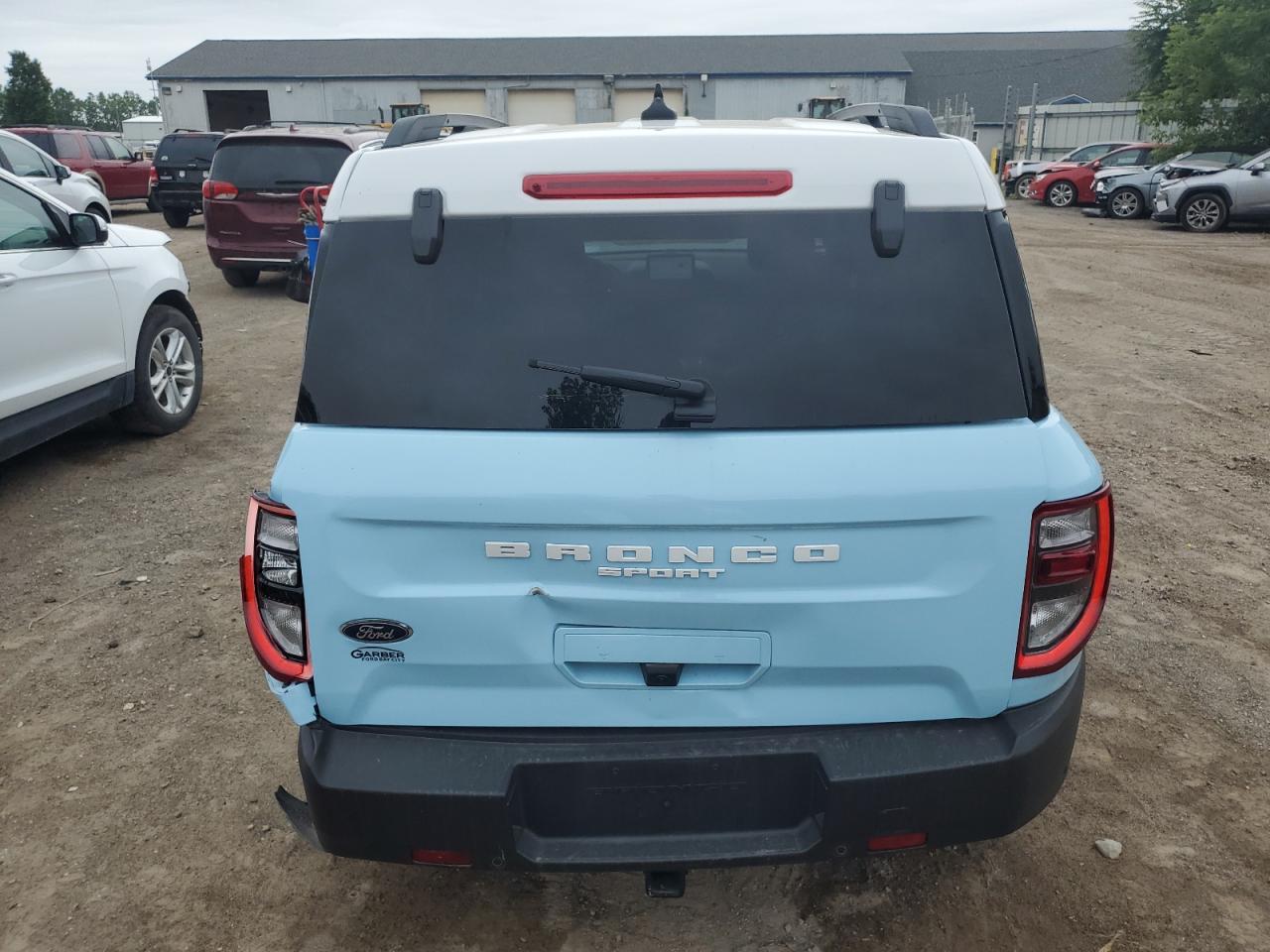2024 Ford Bronco Sport Heritage VIN: 3FMCR9G62RRF61732 Lot: 61713765
