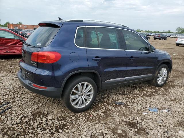  VOLKSWAGEN TIGUAN 2013 Синий