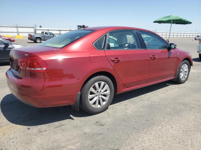  VOLKSWAGEN PASSAT 2015 Czerwony