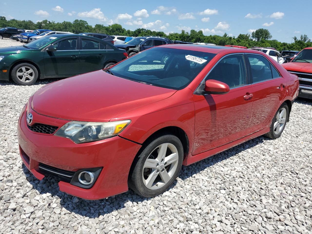 2012 Toyota Camry Base на продаже в Cahokia Heights, IL - Rear End