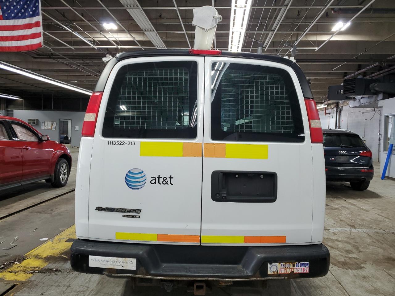 2013 Chevrolet Express G2500 VIN: 1GCWGFCA0D1903360 Lot: 62721465