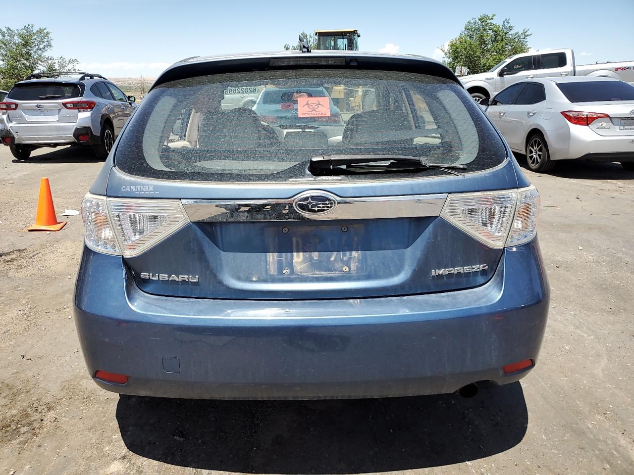 2008 Subaru Impreza 2.5I VIN: JF1GH61608H820904 Lot: 62822695