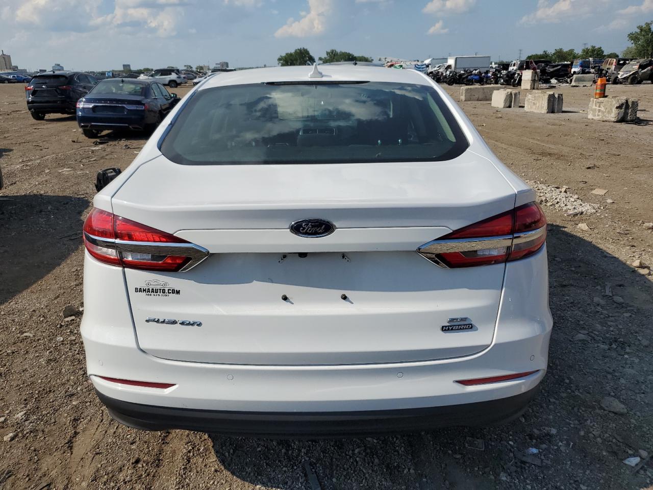 FORD FUSION 2020 VIN 3FA6P0LUXLR244592 zdjęcie 6