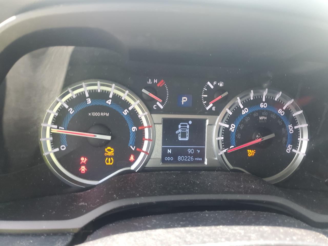 JTEBU5JR4K5696399 TOYOTA 4RUNNER 2019