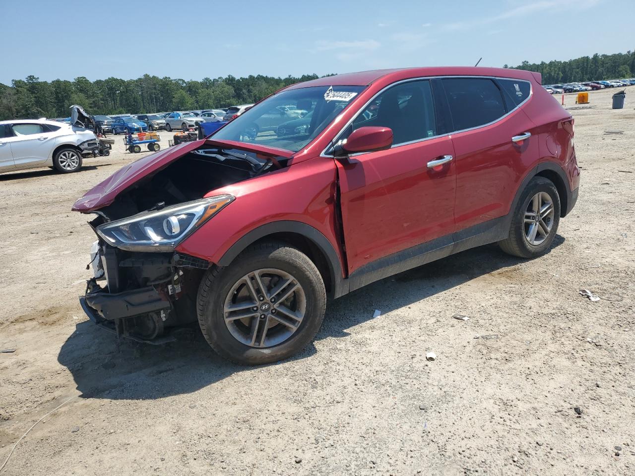 HYUNDAI SANTA FE 2018 VIN 5XYZT3LB0JG527366