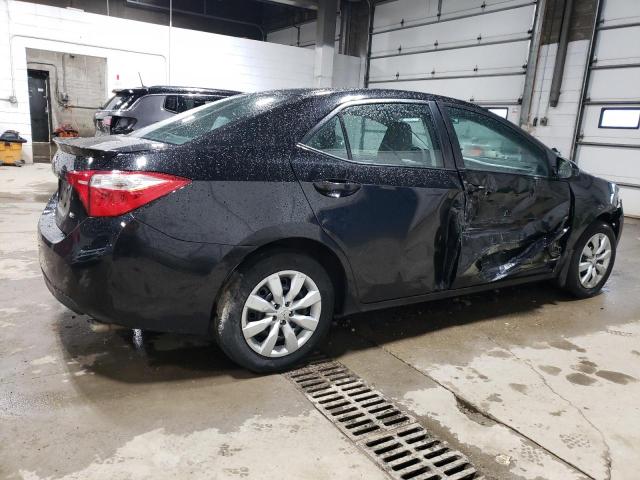 Sedans TOYOTA COROLLA 2015 Black