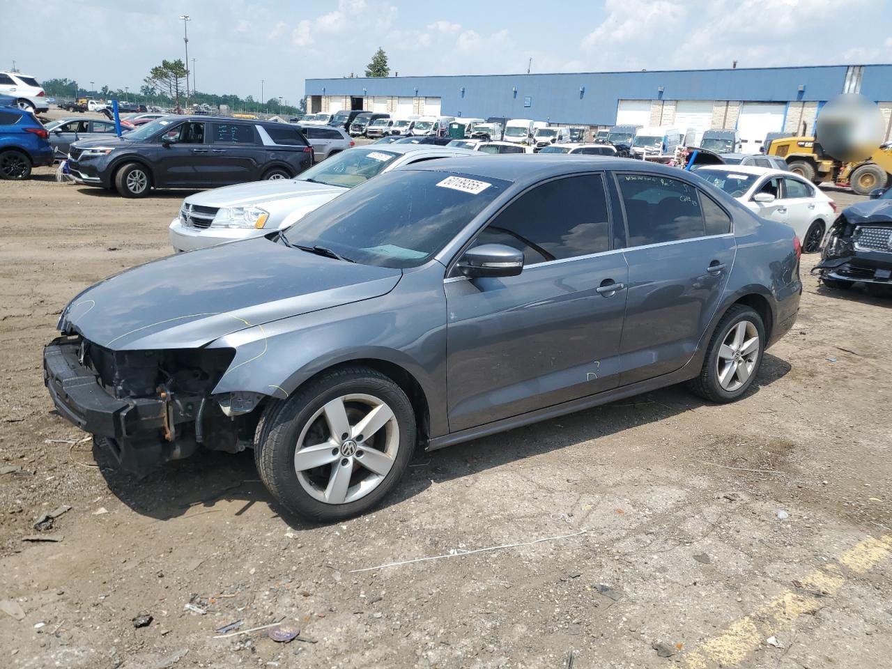 2013 Volkswagen Jetta Tdi zu verkaufen in Woodhaven, MI - Front End