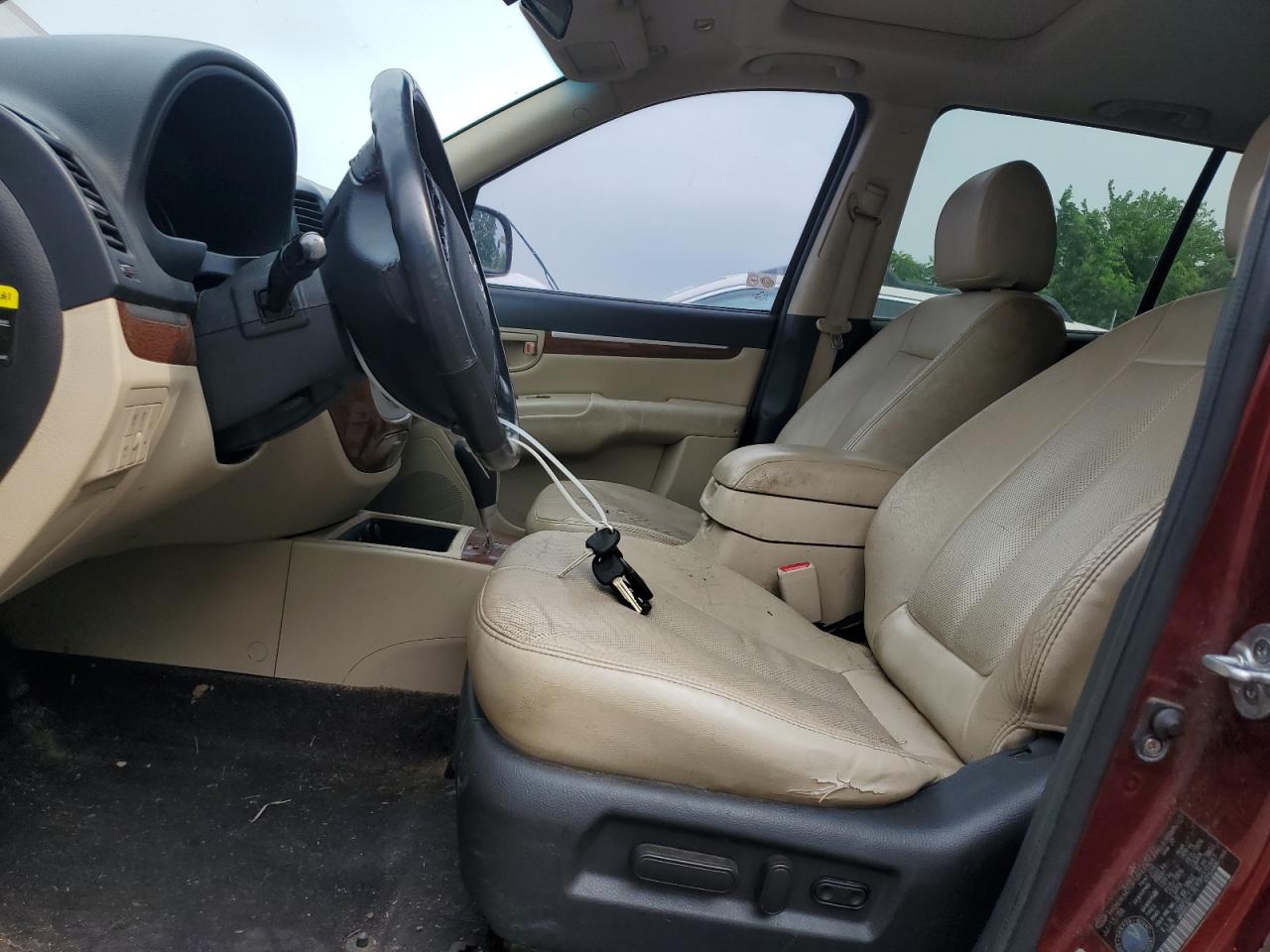 HYUNDAI SANTA FE 2009 VIN 5NMSG73E49H231887 фото 7