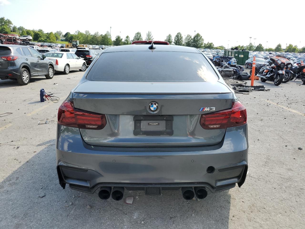 2015 BMW M3 VIN: WBS3C9C55FP803931 Lot: 60970535