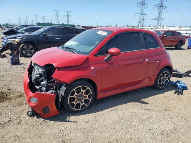 FIAT 500 2013 Червоний