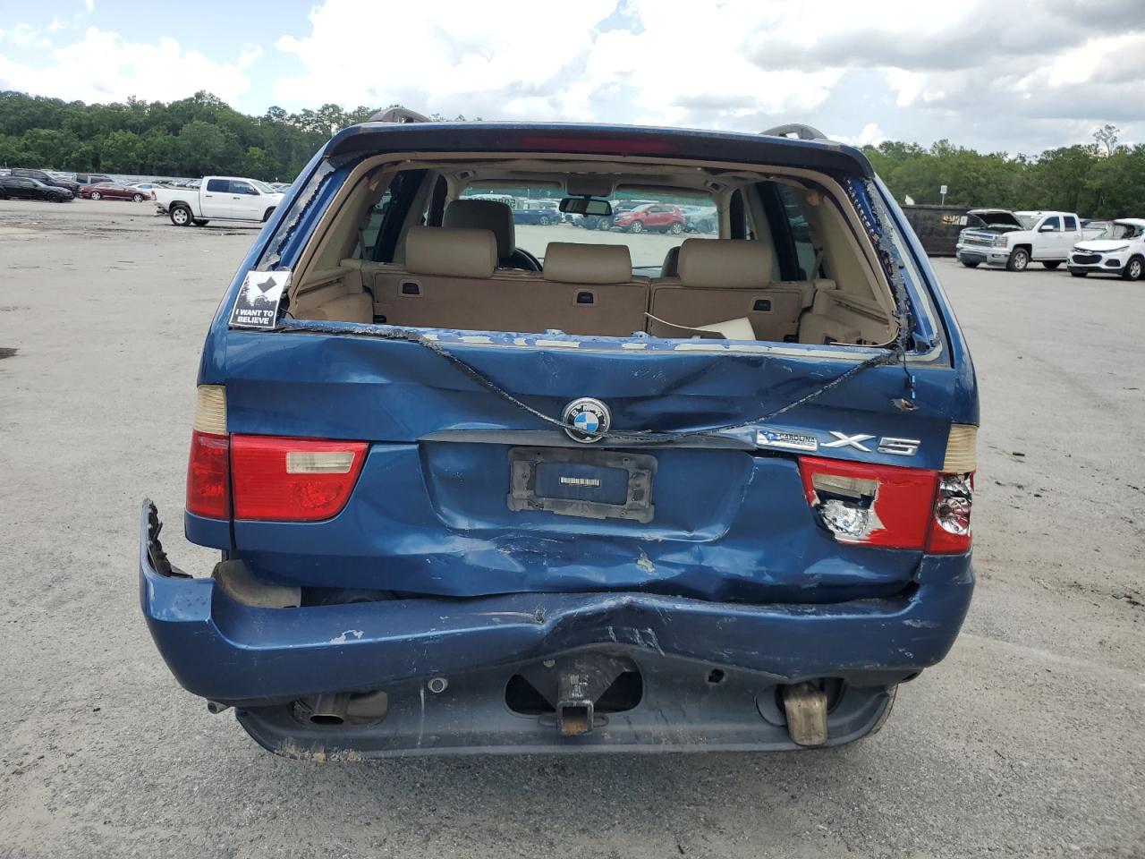 2001 BMW X5 3.0I VIN: WBAFA53551LM80383 Lot: 59866025