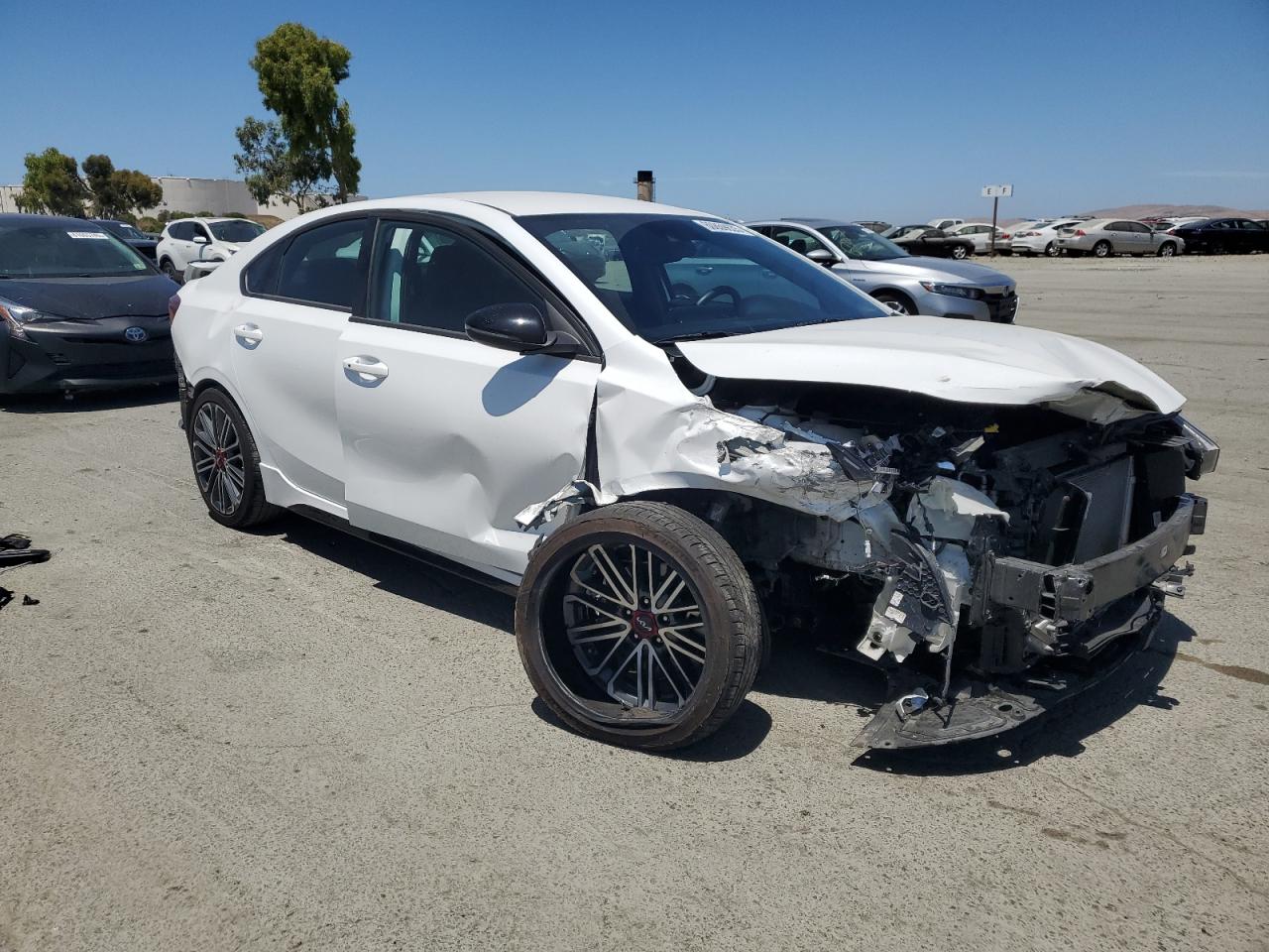 2022 Kia Forte Gt VIN: 3KPF44AC2NE436023 Lot: 60859635