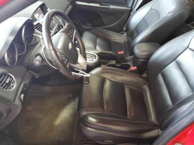  CHEVROLET CRUZE 2015 Czerwony