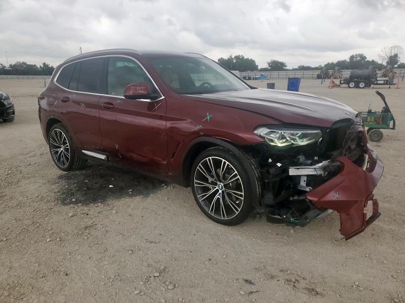  BMW X3 2024 Maroon