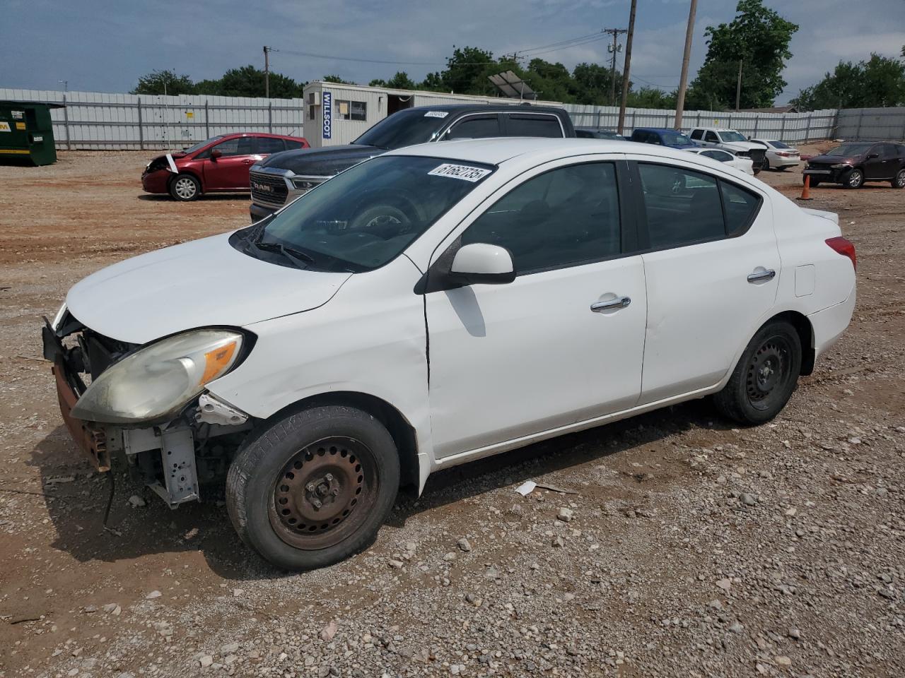 2013 Nissan Versa S на продаже в Oklahoma City, OK - Front End