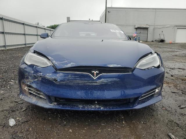 Hatchbacks TESLA MODEL S 2016 Granatowy