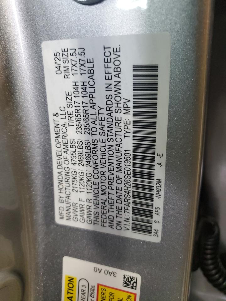 HONDA CRV 2025 VIN 7FARS4H26SE019501 фото 13