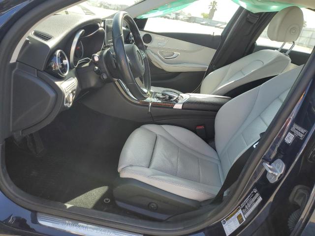  MERCEDES-BENZ C-CLASS 2015 Granatowy