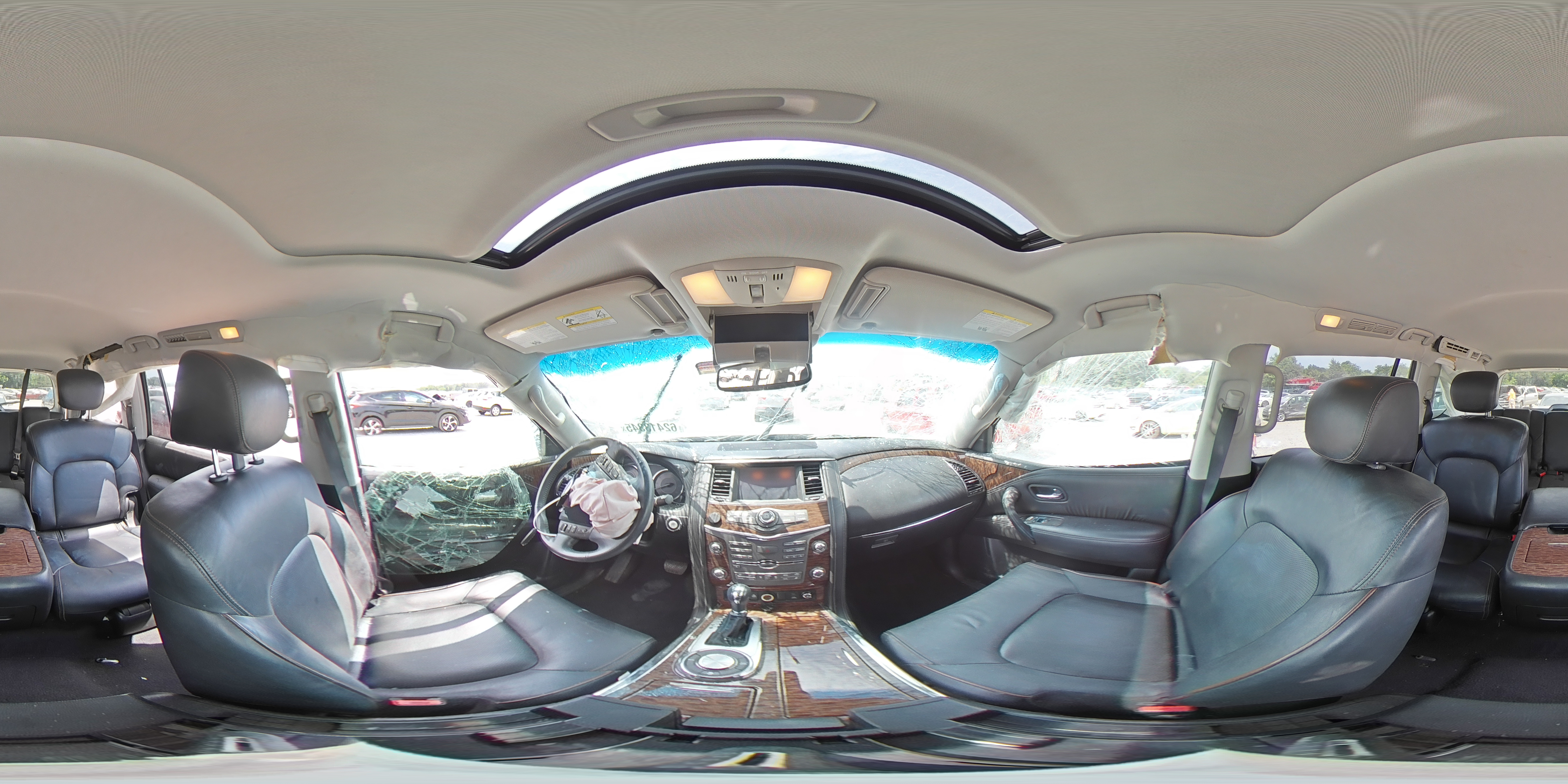 2017 Nissan Armada Platinum VIN: JN8AY2NF5H9300652 Lot: 62413345