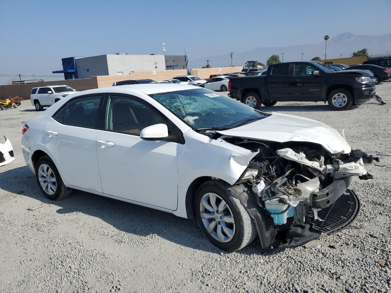 TOYOTA COROLLA 2015 VIN 5YFBURHE9FP282610 zdjęcie 4