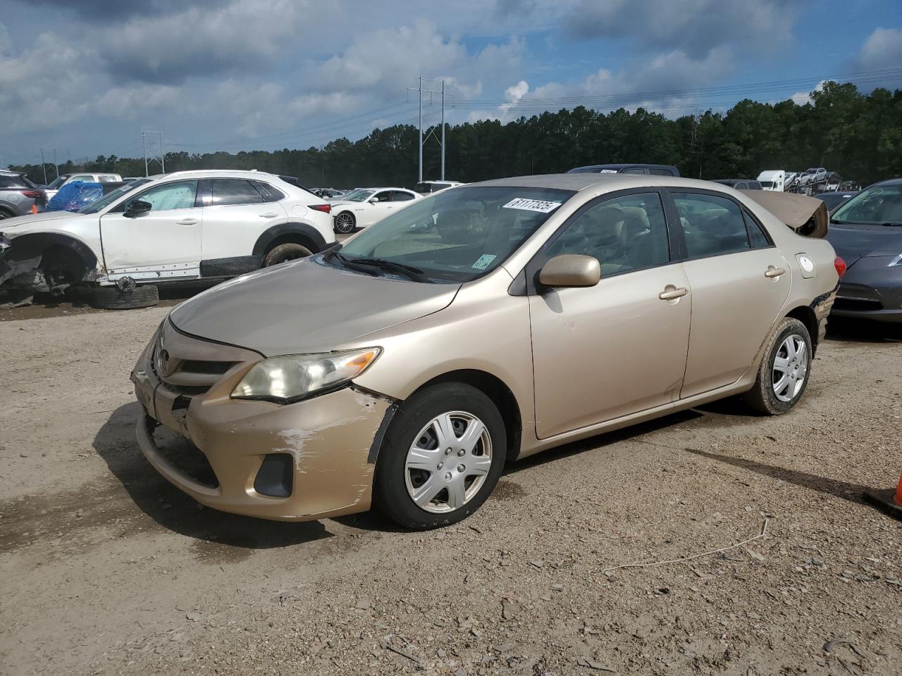 2011 Toyota Corolla Base за продажба в Greenwell Springs, LA - Rear End