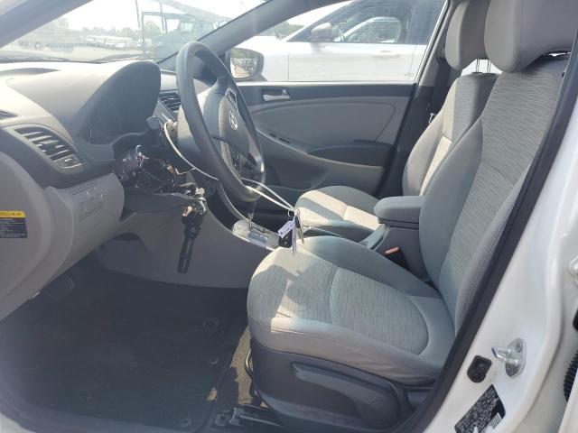  HYUNDAI ACCENT 2016 Білий