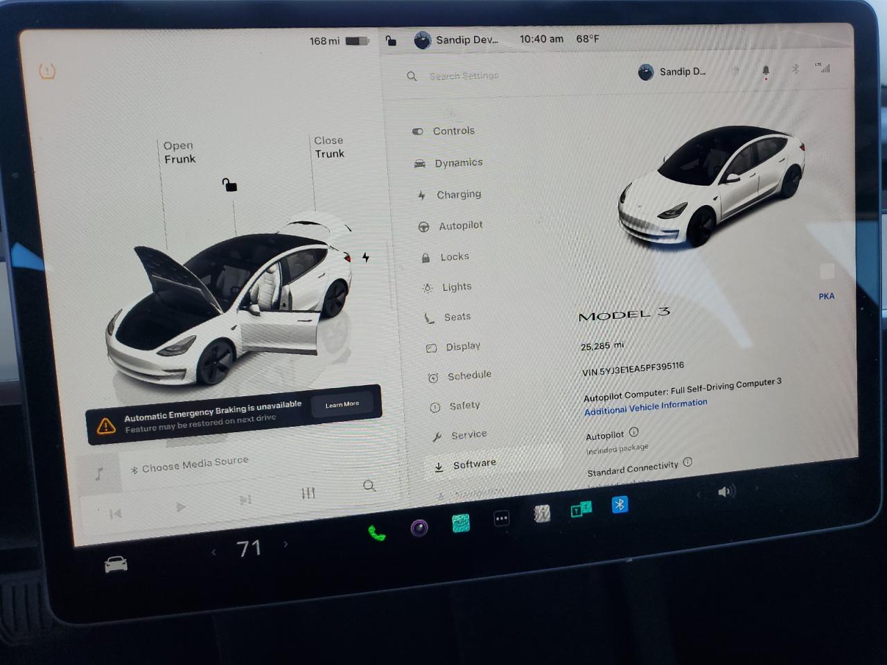 2023 Tesla Model 3 VIN: 5YJ3E1EA5PF395116 Lot: 62768205