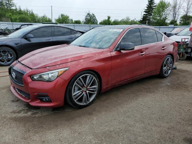 2016 INFINITI Q50 PREMIUM for sale at Copart ON - TORONTO