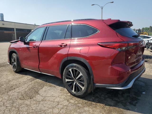  TOYOTA HIGHLANDER 2022 Красный