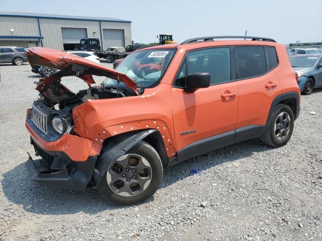  JEEP RENEGADE 2017 Оранжевый