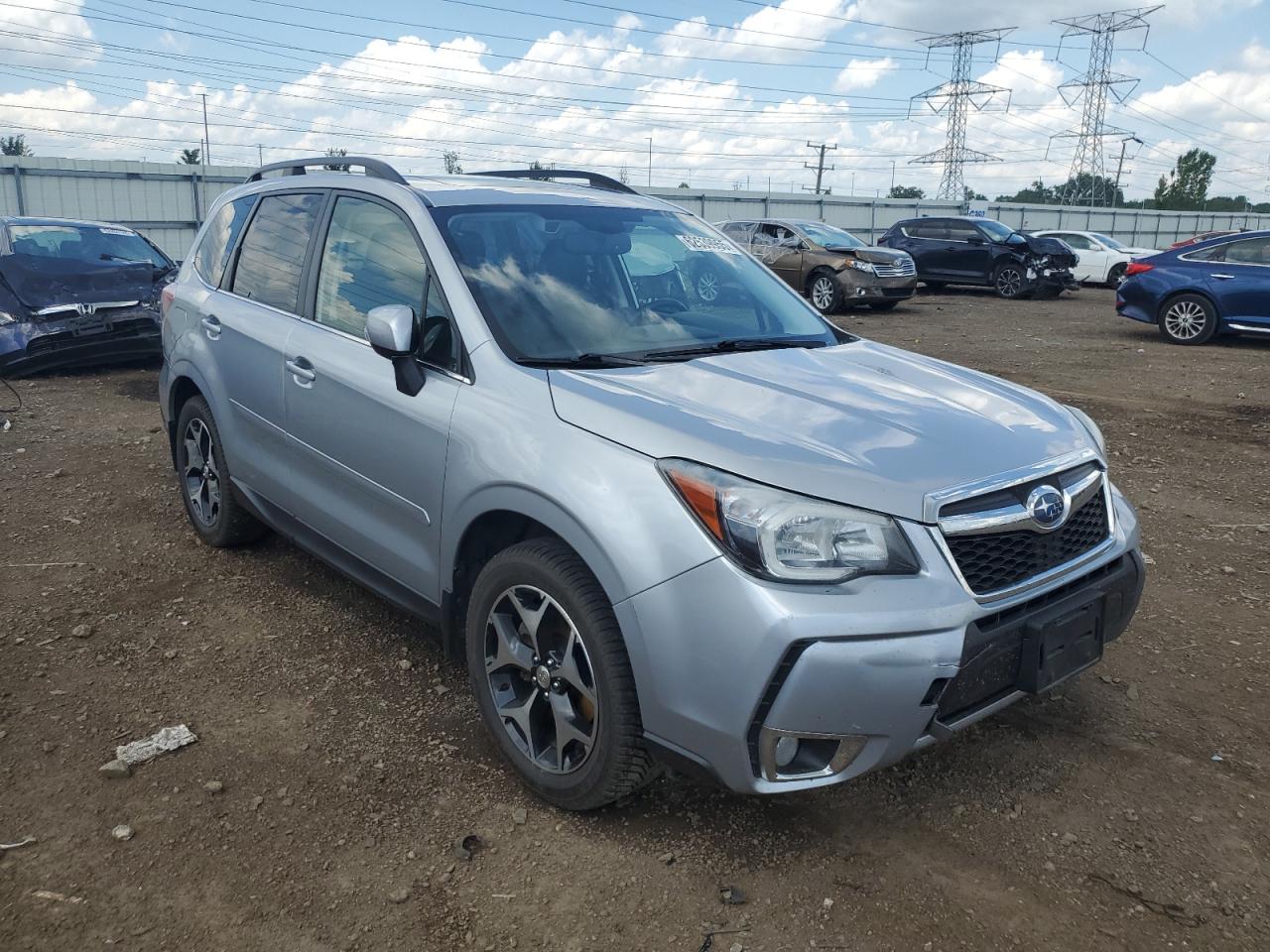 SUBARU FORESTER 2014 VIN JF2SJGPC0EH538125 фото 4