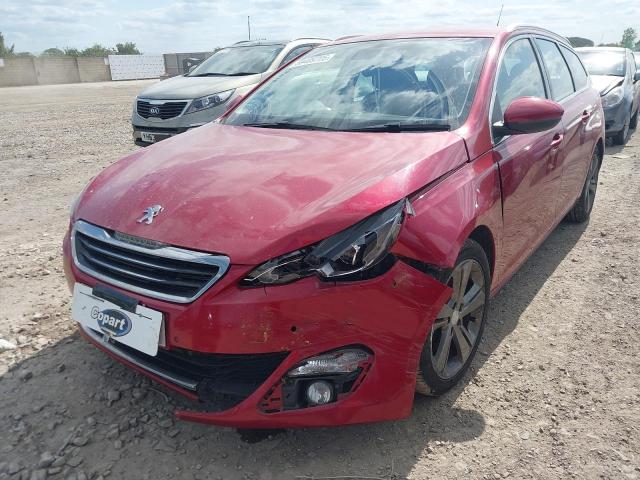 2015 PEUGEOT 308 ALLURE for sale at Copart YORK