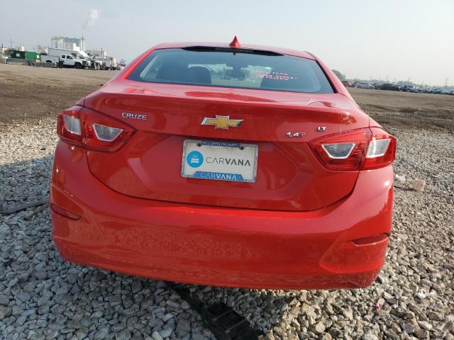  CHEVROLET CRUZE 2017 Czerwony