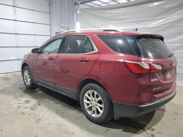  CHEVROLET EQUINOX 2018 Czerwony
