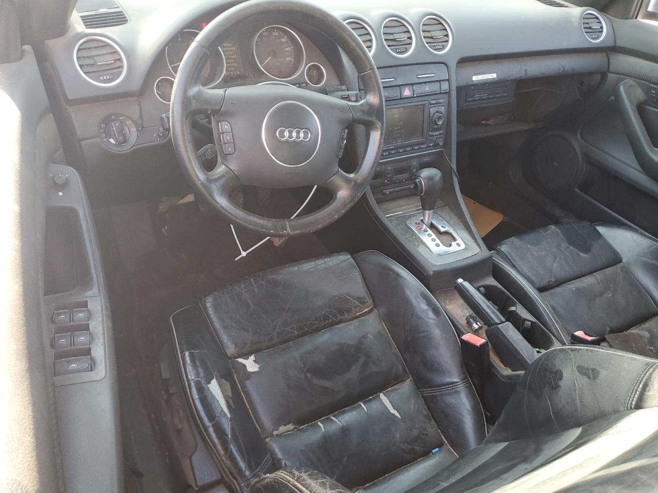 2005 Audi S4 Quattro Cabriolet VIN: WUARL48H95K901981 Lot: 61946845
