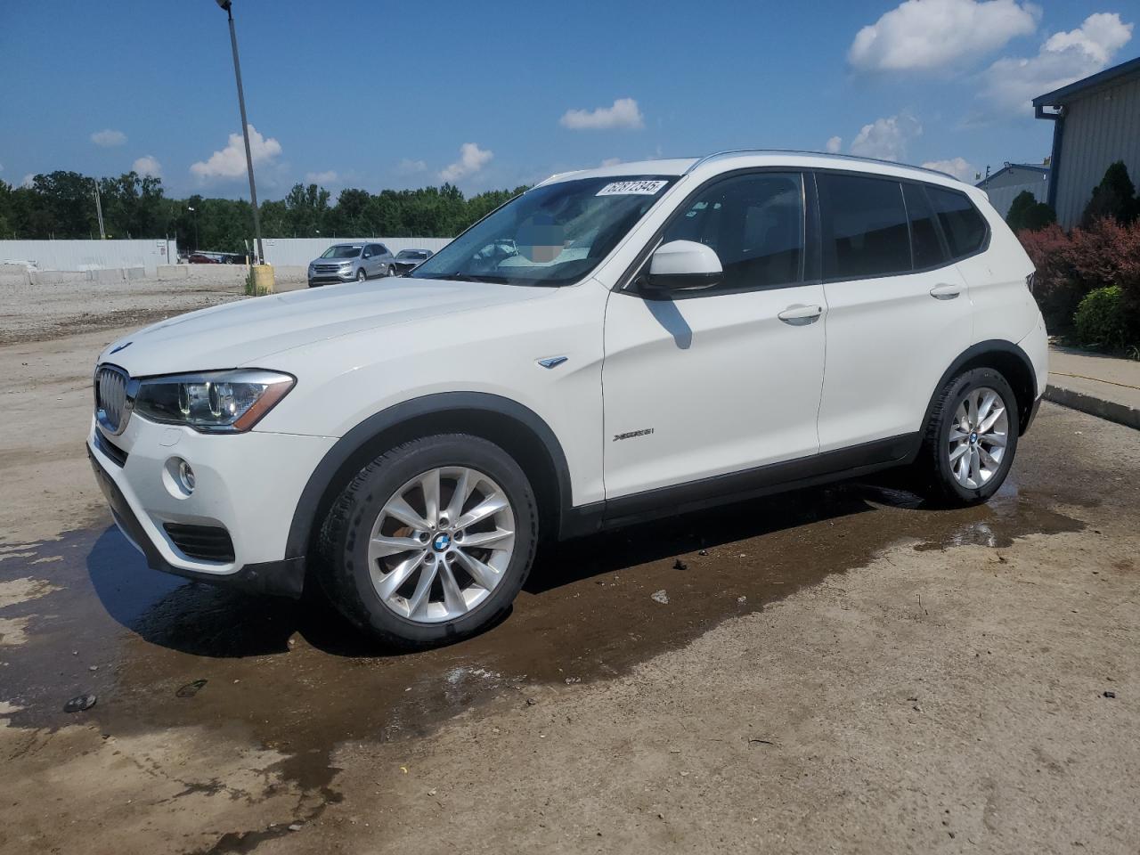 2015 BMW X3 xDrive28I white null gas 5UXWX9C59F0D50500 photo #1