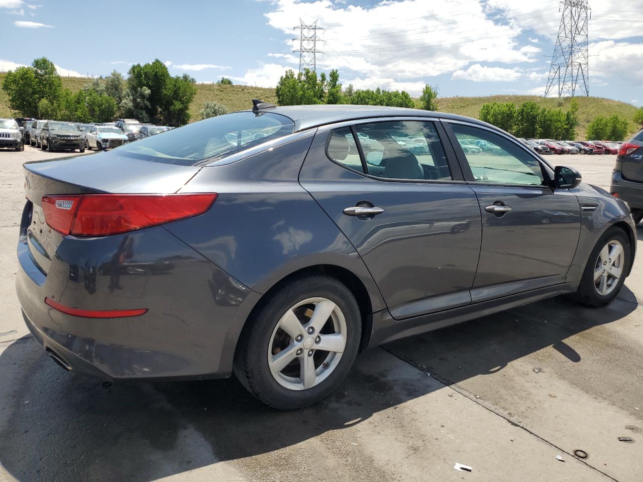 KIA OPTIMA 2015 VIN KNAGM4A76F5631303 zdjęcie 3